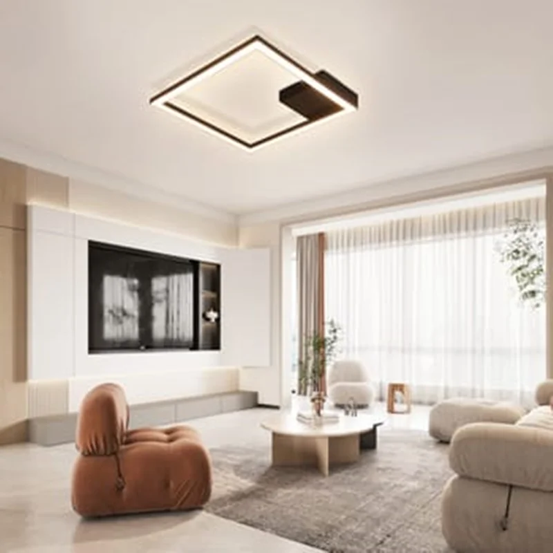 لوستر پلگسی مربع 60*60برای سقف کوتاه